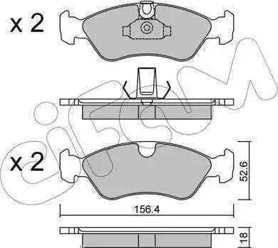 Magneti Marelli 323700003000 - Jarrupala, levyjarru inparts.fi