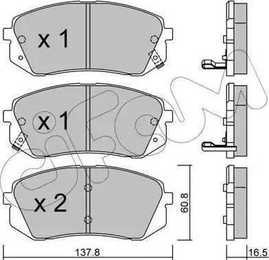 Mobis S58101-1DE00 - Jarrupala, levyjarru inparts.fi