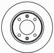 CITROËN 424990 - Jarrulevy inparts.fi