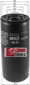 Clean Filters DF 891 - Öljynsuodatin inparts.fi