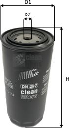 Clean Filters DN 297 - Polttoainesuodatin inparts.fi