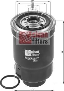 Clean Filters DN 251/A - Polttoainesuodatin inparts.fi