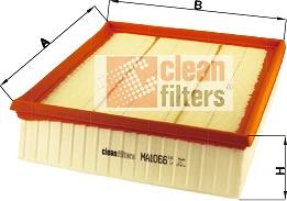 Clean Filters MA1066 - Ilmansuodatin inparts.fi