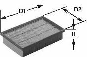 Clean Filters MA1059 - Ilmansuodatin inparts.fi