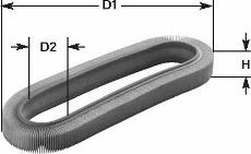 Clean Filters MA 377 - Ilmansuodatin inparts.fi