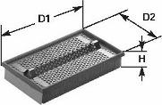 Clean Filters MA1060 - Ilmansuodatin inparts.fi