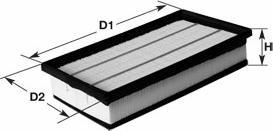 Clean Filters MA1311 - Ilmansuodatin inparts.fi