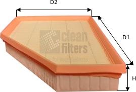 Clean Filters MA3495 - Ilmansuodatin inparts.fi