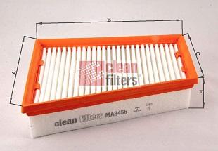 Clean Filters MA3456 - Ilmansuodatin inparts.fi