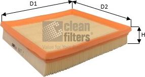 Clean Filters MA3477 - Ilmansuodatin inparts.fi