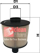 Clean Filters MG3611 - Polttoainesuodatin inparts.fi