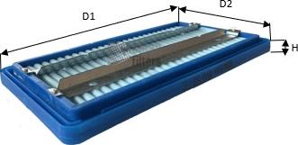 Clean Filters MVG7501 - Suodatin, kampikammiotuuletus inparts.fi