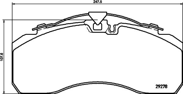 Mercedes-Benz N0004210510 - Jarrupala, levyjarru inparts.fi