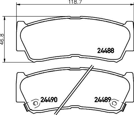 Honda NHC-1288 - Jarrupala, levyjarru inparts.fi