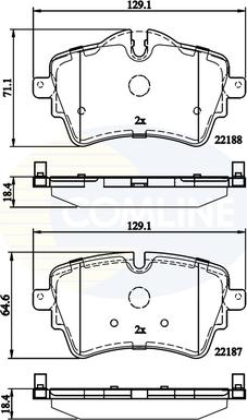 Japanparts PA-0109MK - Jarrupala, levyjarru inparts.fi