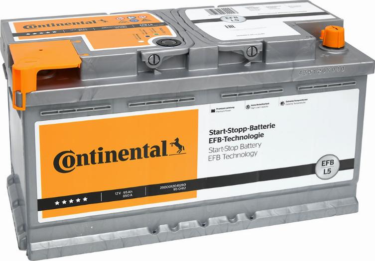 Continental 2800012041280 - Käynnistysakku inparts.fi