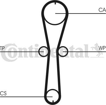 Contitech CT 915 - Hammashihnat inparts.fi