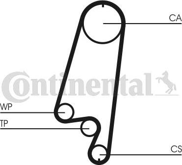 Contitech CT 866 - Hammashihnat inparts.fi