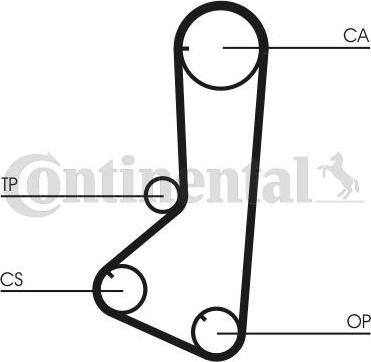 Contitech CT 802 - Hammashihnat inparts.fi