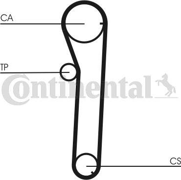 Contitech CT 817 - Hammashihnat inparts.fi