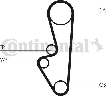 Contitech CT798 - Hammashihnat inparts.fi