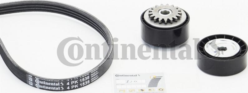 Contitech 4PK1538K1 - Moniurahihnasarja inparts.fi