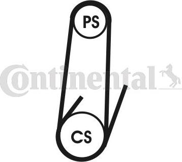 Contitech 4 PK 1022 ELAST - Moniurahihna inparts.fi