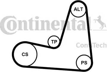 Continental 5PK1135K1 - Moniurahihnasarja inparts.fi