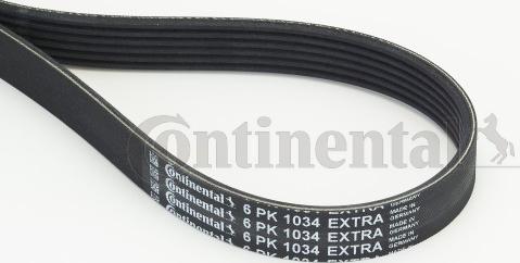 Contitech 6PK1034 EXTRA - Moniurahihna inparts.fi