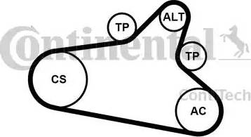 Continental 6PK1020 EXTRA K1 - Moniurahihnasarja inparts.fi