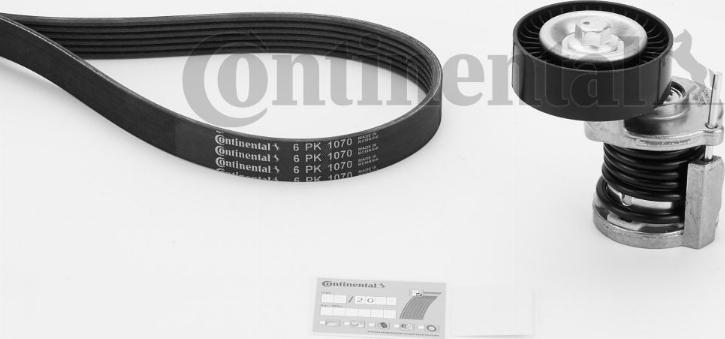 Contitech 6 PK 1070 K1 - Moniurahihnasarja inparts.fi