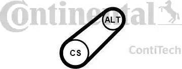 Continental 6PK701 ELAST - Moniurahihna inparts.fi