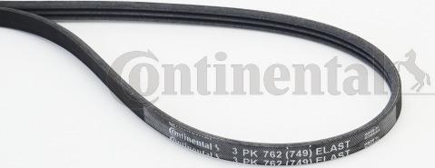 Contitech 3PK762 ELAST - Moniurahihna inparts.fi