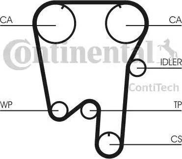 Continental CT902 - Hammashihnat inparts.fi