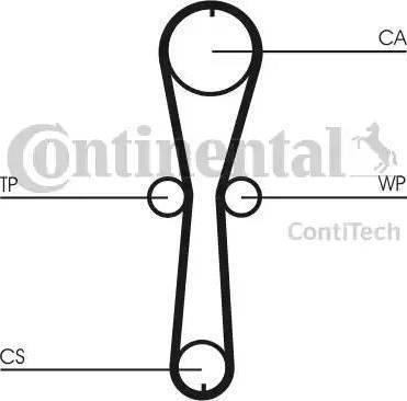 Continental CT915 - Hammashihnat inparts.fi