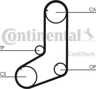 Continental CT911 - Hammashihnat inparts.fi