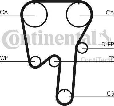 Continental CT981 - Hammashihnat inparts.fi