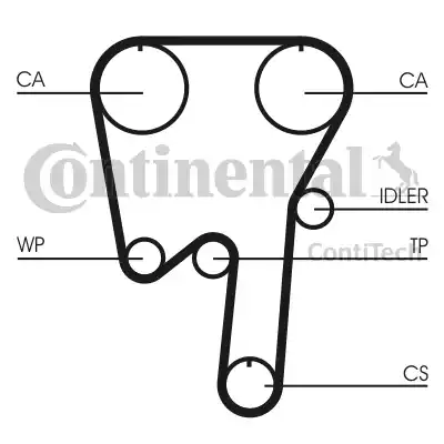 Continental CT982 - Hammashihnat inparts.fi