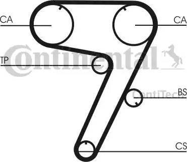 Continental CT931 - Hammashihnat inparts.fi