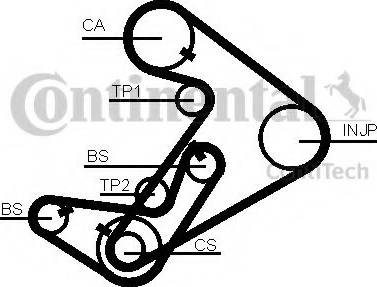 Continental CT938 - Hammashihnat inparts.fi