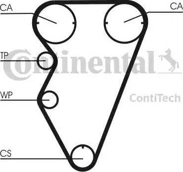 Continental CT929 - Hammashihnat inparts.fi