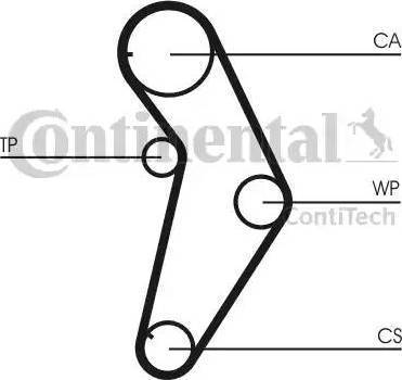 Continental CT927 - Hammashihnat inparts.fi