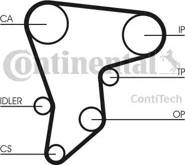 Continental CT590 - Hammashihnat inparts.fi