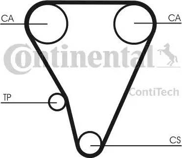 Continental CT555 - Hammashihnat inparts.fi