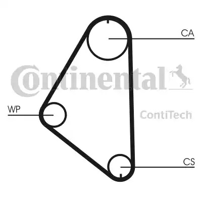 Continental CT558 - Hammashihnat inparts.fi