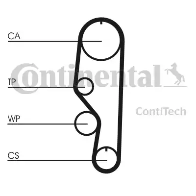 Continental CT557 - Hammashihnat inparts.fi