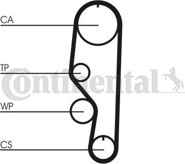 Contitech CT 557 - Hammashihnat inparts.fi