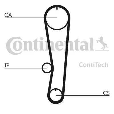 Continental CT568 - Hammashihnat inparts.fi