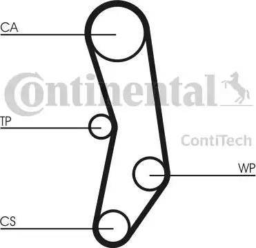 Continental CT562 - Hammashihnat inparts.fi