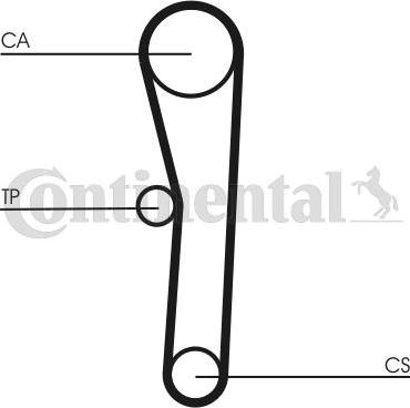 Contitech CT562 - Hammashihnat inparts.fi